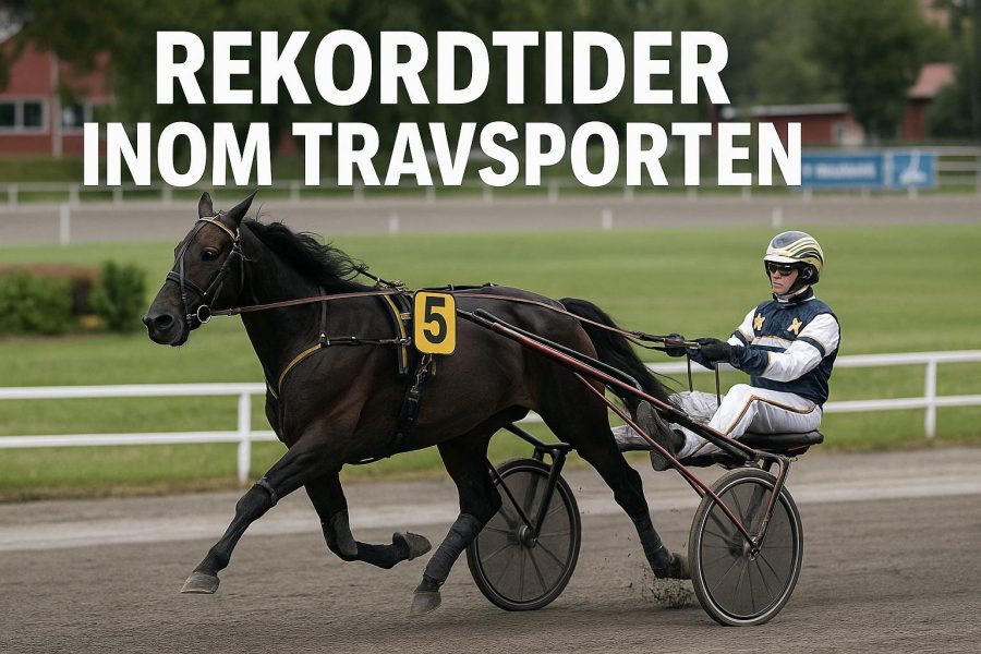 Rekordtider inom travsporten