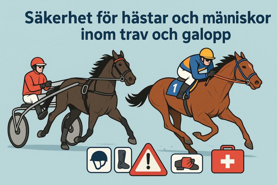 Säkerhet för hästar och människor inom trav och galopp