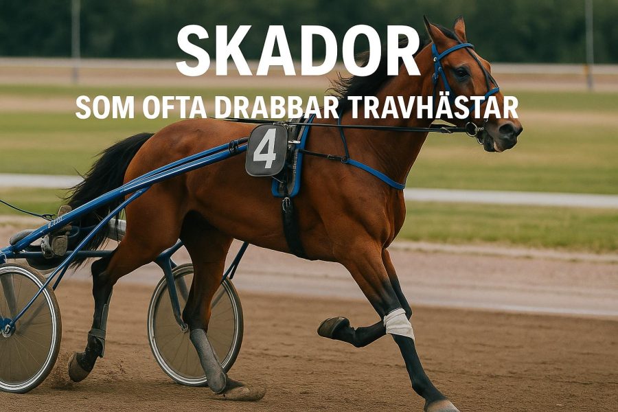 Skador som ofta drabbar travhästar